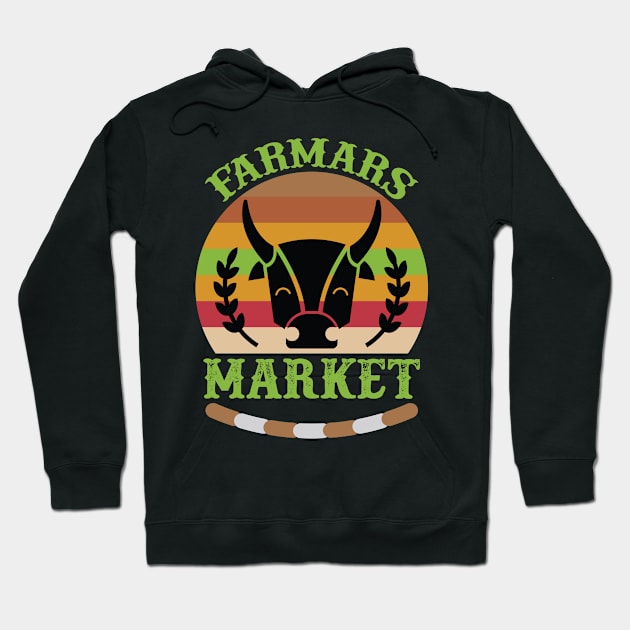 Farmars Market T Shirt For Women Men Hoodie by QueenTees